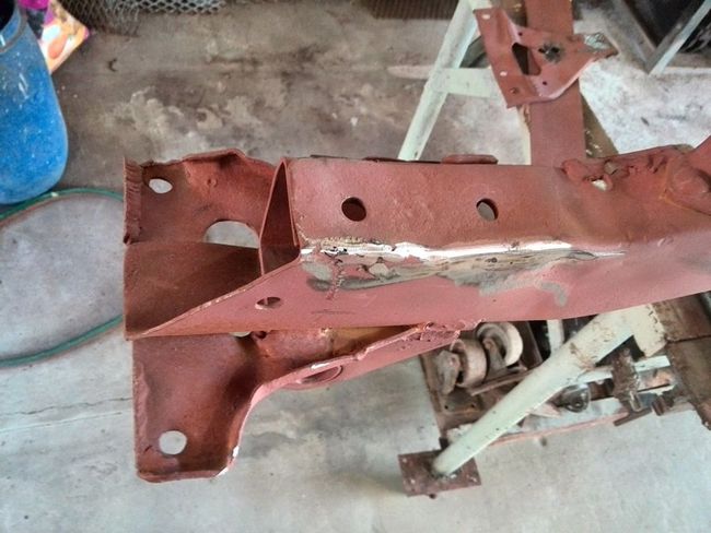 Bumper gusset install