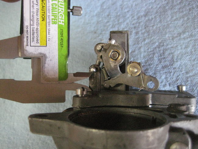 Carter pump adjustment