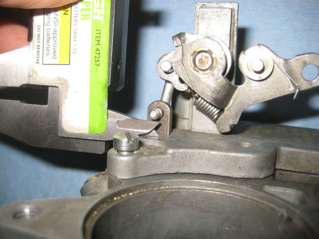Carter pump adjustment