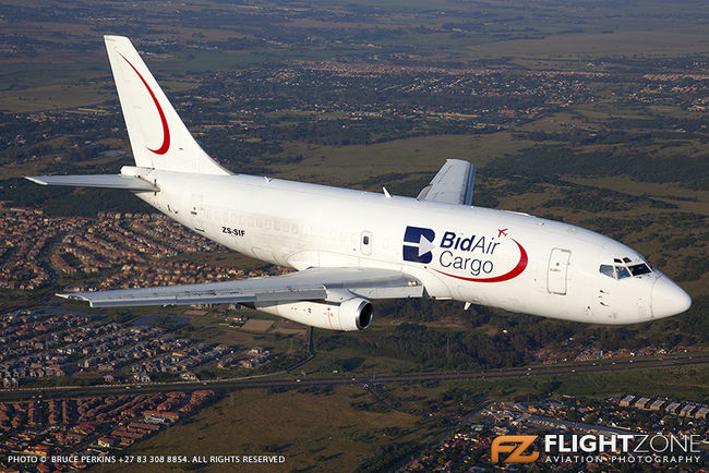 Boeing 737 ZS-SIF Rand Airport FAGM ACA Cargo Bid Air Cargo
