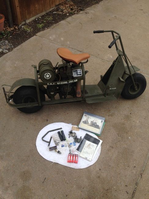 Cushman Model 53 Airborne Scooter