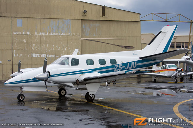 Beechcraft B60 Duke ZS-JJU Rand Airport FAGM