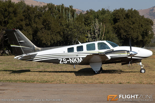 Beechcraft Baron 58 ZS-NKM Coves Airfield