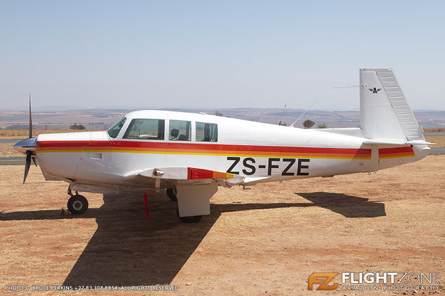 Mooney ZS-FZE Krugersdorp Airfield FAKR