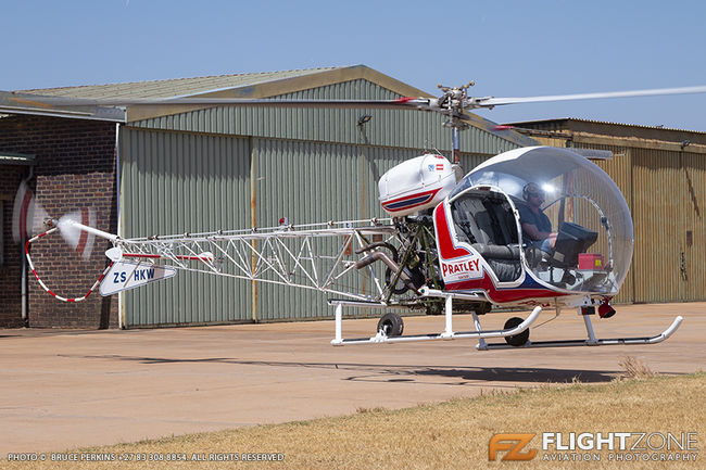 Bell 47 ZS-HKW Krugersdorp Airfield FAKR
