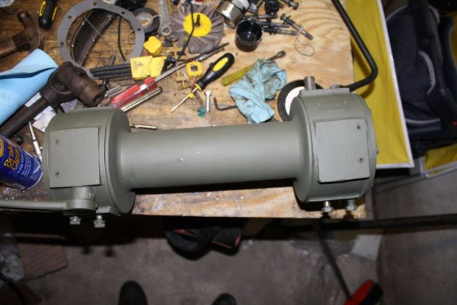 Restored/rebuilt ramsey 50 winch