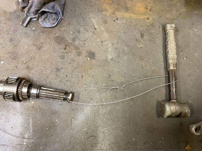 Removal with loop of wire