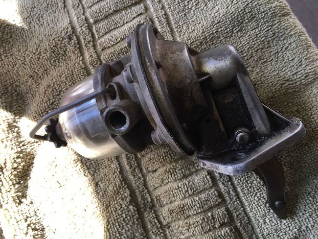 Original glass bowl pump