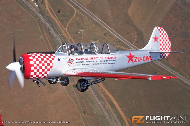 Yak-52 ZU-CWL Rand Airport FAGM