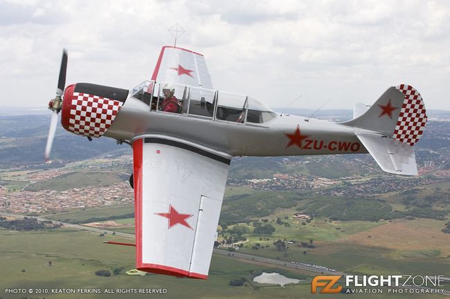 Yak-52 ZU-CWO Rand Airport FAGM
