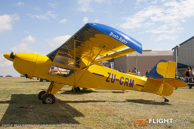 KFA Bushbaby ZU-CRM Tedderfield Airfield FATA