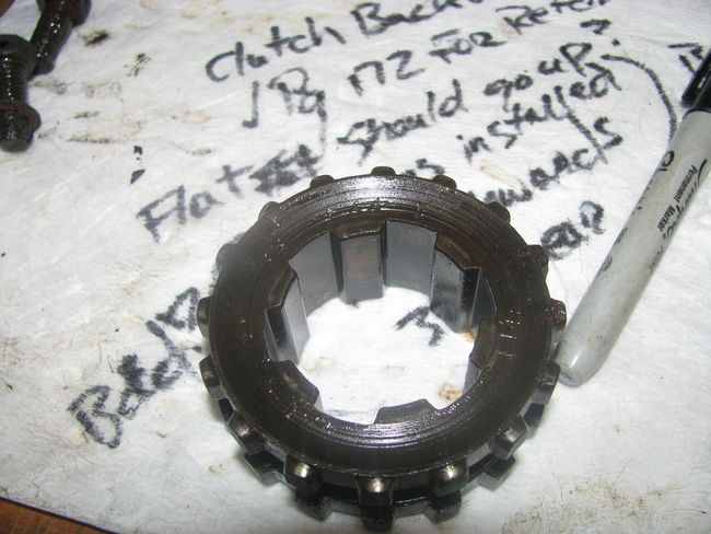 rear clutch gear
