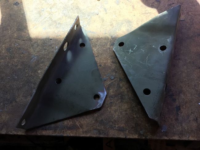 Rear panel reinforcements A-4646