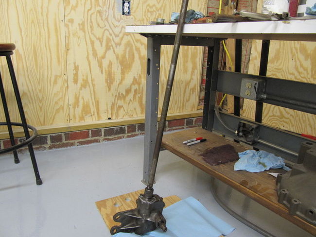 Rebuilt steering box