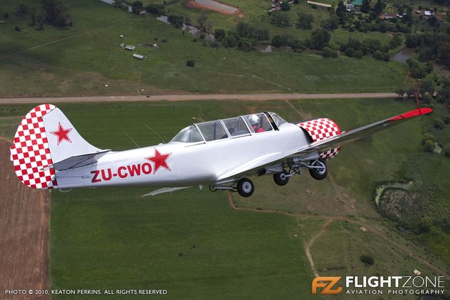 Yak-52 ZU-CWO Rand Airport FAGM