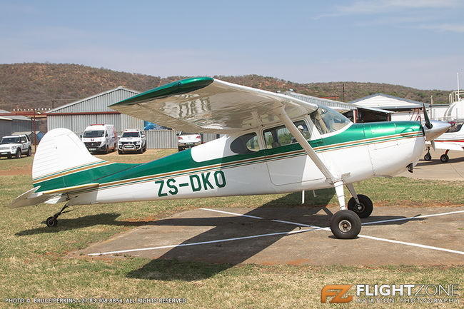 Cessna 170 ZS-DKO Brits Airfield FABS