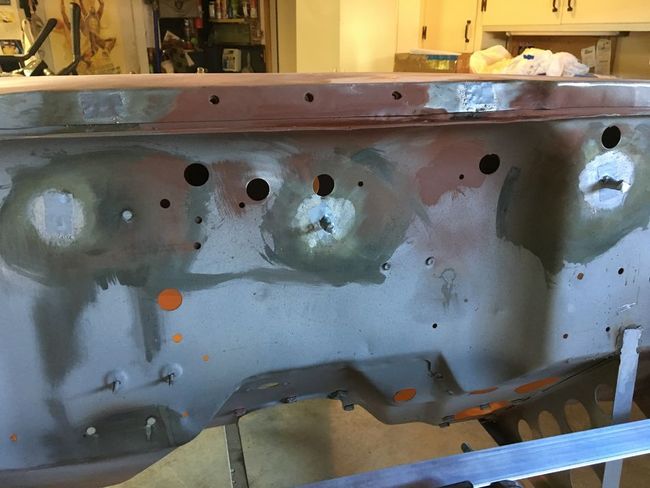 ACM1 tub stripped w firewall tinning applied