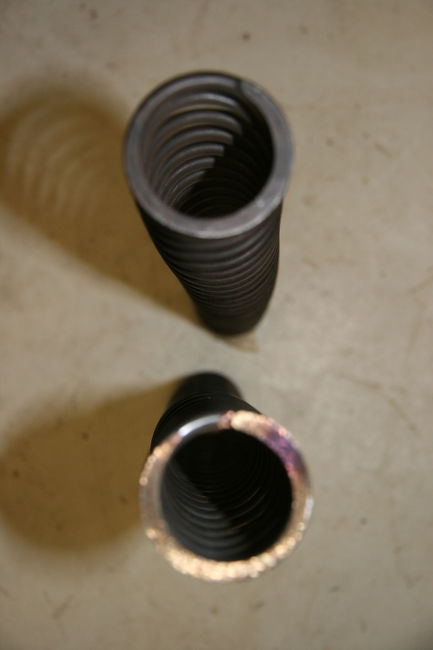 end view of springs
