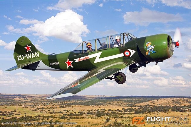 Yak-52 ZU-WAN Rand Airport FAGM
