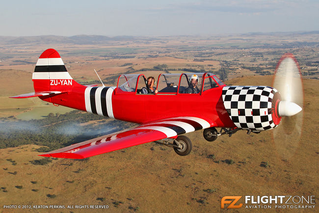 Yak-52 ZU-YAN Rand Airport FAGM