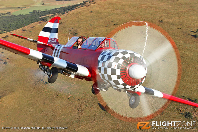 Yak-52 ZU-YAN Rand Airport FAGM