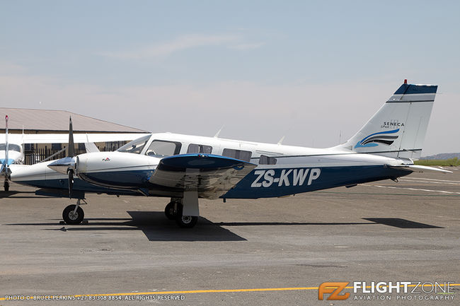 Piper PA-34 Seneca ZS-KWP Rand Airport FAGM