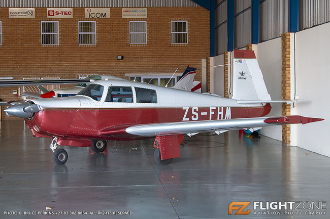 Mooney ZS-FHM Rand Airport FAGM