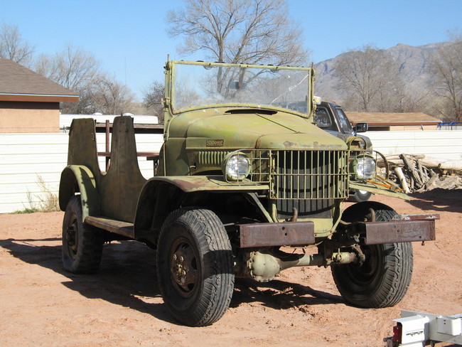 WC-7 rescued vehicle - southern NM
