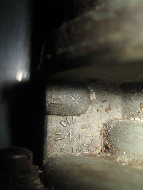 AC fuel pump body date code G503