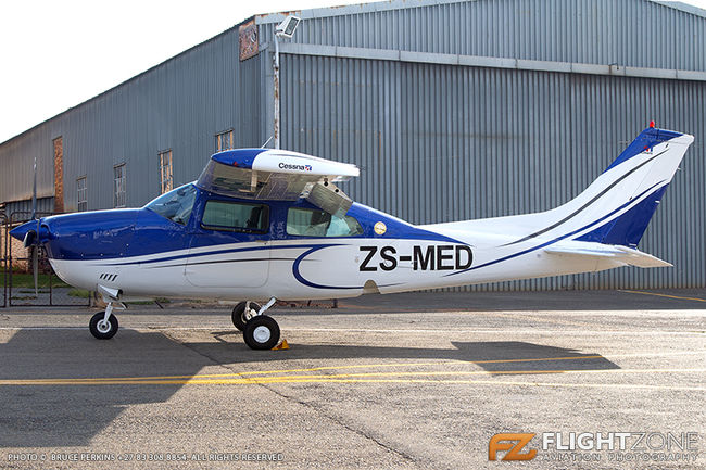 Cessna 210 Centurion ZS-MED Rand Airport FAGM
