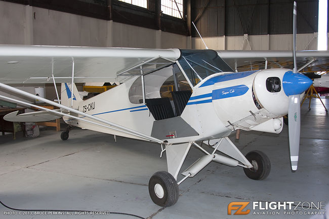 Piper PA-18 Super Cub ZS-CKU Rand Airport FAGM