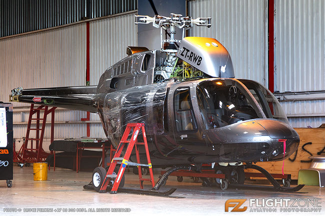 Bell 407 ZT-RWB Rand Airport FAGM