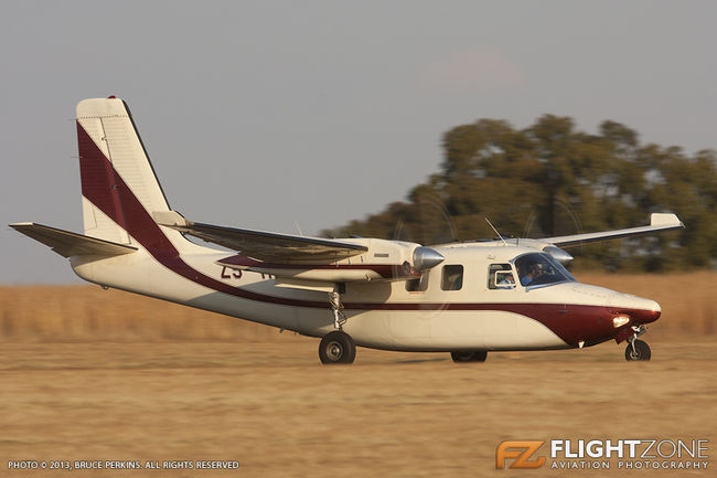 Aero Commander 500 ZS-MFS Rand Airport FAGM