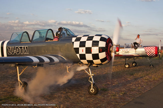 Yak-52 ZU-DTM Rand Airport FAGM
