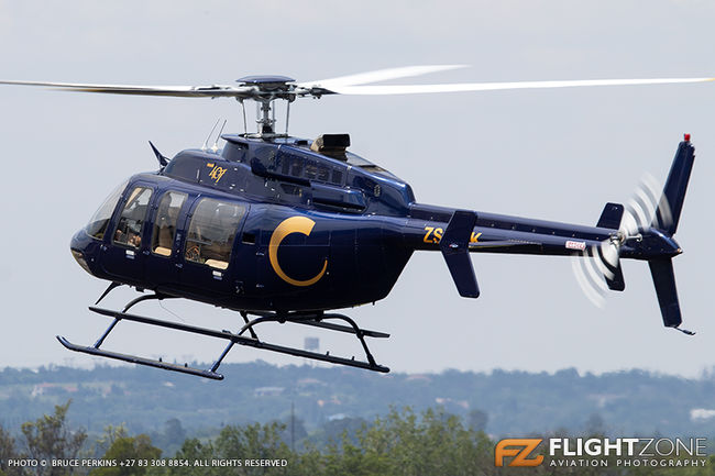 Bell 407 ZS-RHK Grand Central Airport FAGC
