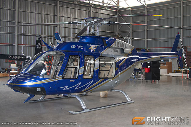 Bell 407 ZS-RVX Grand Central FAGC