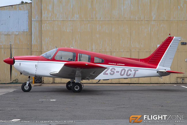 Piper Cherokee ZS-OCT Rand Airport FAGM