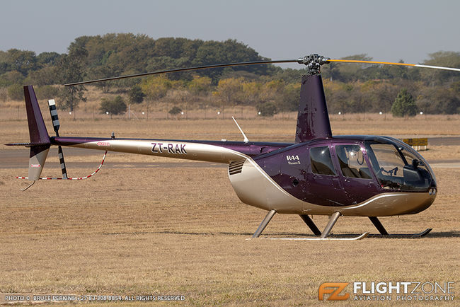 Robinson R44 ZT-RAK Wonderboom Airport FAWB
