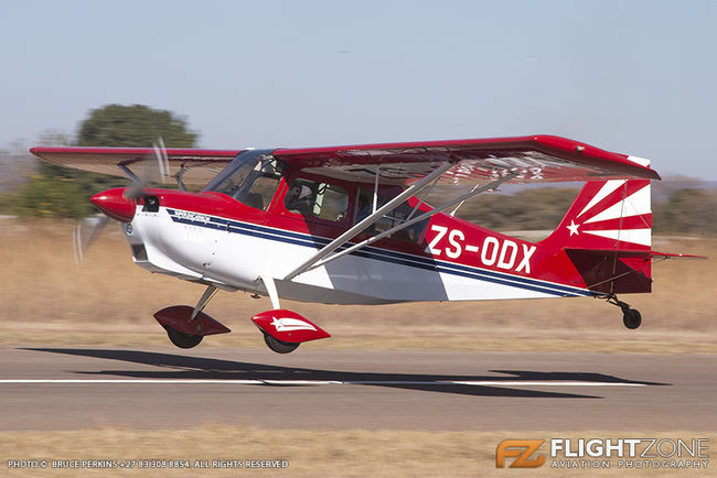 Super Decathlon ZS-ODX Nylstroom Airfield FANY