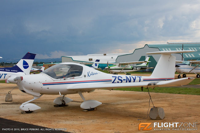 Diamond Aircraft DA-20 Katana ZS-NYT Grand Central Airport FAGC
