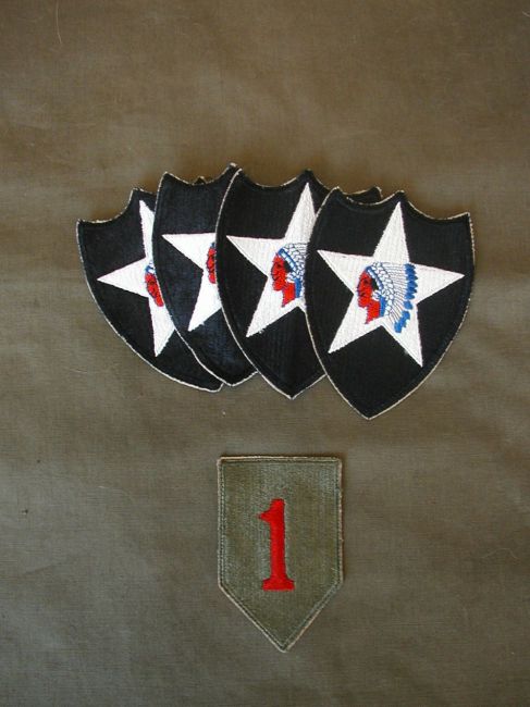 Original WW2 Infantry Division Patches