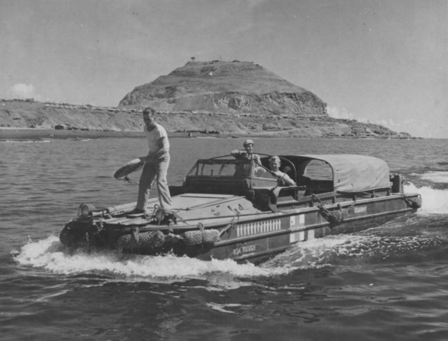 Rescue team, Iwo Jima