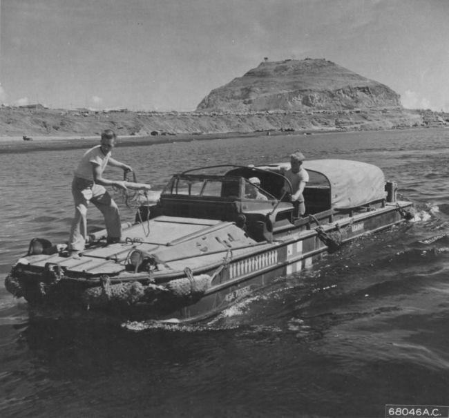 Rescue team, Iwo Jima