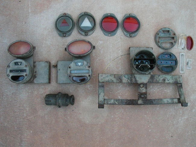 Japanese 1/4 Ton Trailer Parts Lot