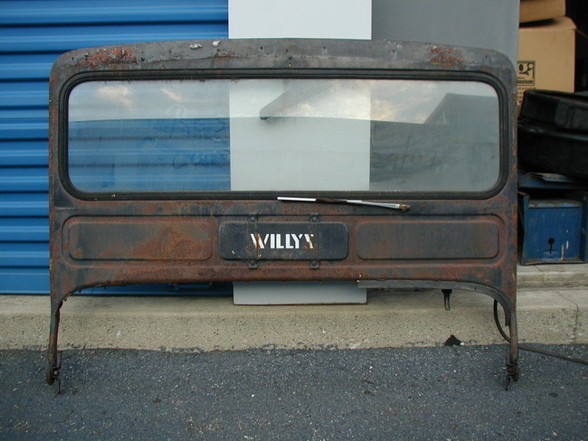 M-38 windshield frame