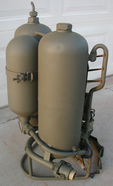 Restored Flame Thrower (rear)