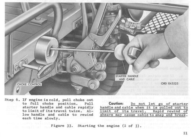 M274 Choke Cable