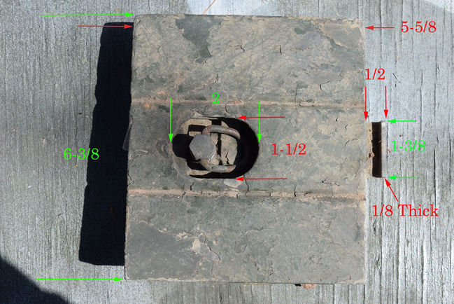 M274-A2 Steering Access Door Dimensions