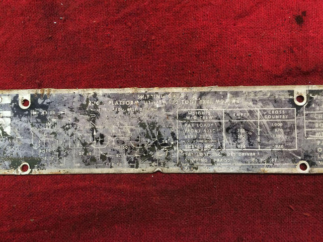 M274-A4 Retrofit Data Plates