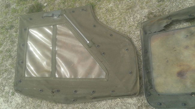 M38 canvas door